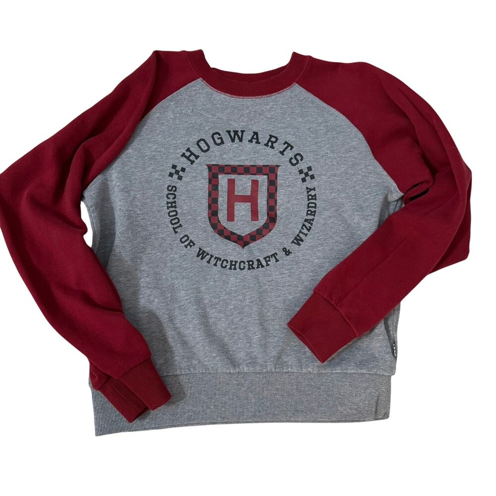 Vans x Harry Potter Hogwarts Colorblock Sweatshirt Gray Red Small